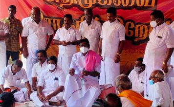 தஞ்சாவூர் மாவட்டத்தில் கிராமசபை கூட்டத்தில் முன்னாள் அமைச்சர் பழநிமாணிக்கம் பங்கேற்பு