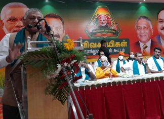 தேசிய ஜனநாயக கூட்டணியின் முதலமைச்சராக எடப்பாடி பழனிச்சாமி உள்ளார் என பாஜக மாநில தலைவர் எல்.முருகன் பேட்டி.