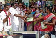 அதிமுக ஆட்சி தொடர இரட்டை இலை சின்னத்திற்கு வாக்களியுங்கள் – அறிவுடைநம்பி வாக்கு சேகரிப்பு