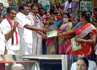 அதிமுக ஆட்சி தொடர இரட்டை இலை சின்னத்திற்கு வாக்களியுங்கள் – அறிவுடைநம்பி வாக்கு சேகரிப்பு