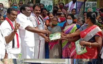 அதிமுக ஆட்சி தொடர இரட்டை இலை சின்னத்திற்கு வாக்களியுங்கள் – அறிவுடைநம்பி வாக்கு சேகரிப்பு