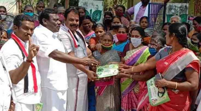 அதிமுக ஆட்சி தொடர இரட்டை இலை சின்னத்திற்கு வாக்களியுங்கள் – அறிவுடைநம்பி வாக்கு சேகரிப்பு