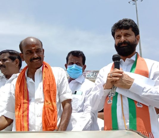 தமிழ் கடவுள் முருகப் பெருமானுக்கும் எதிர்ப்பவர்களுக்கும் இடையே நடைபெறும் தேர்தல் – பாஜக சி.டி ரவி பேச்சு
