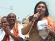 திமுக சுயமரியாதை இல்லாத கட்சி – நடிகை நமீதா பேச்சு