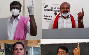 தஞ்சாவூர் மாவட்டத்தில் 73.93 % வாக்கு பதிவு