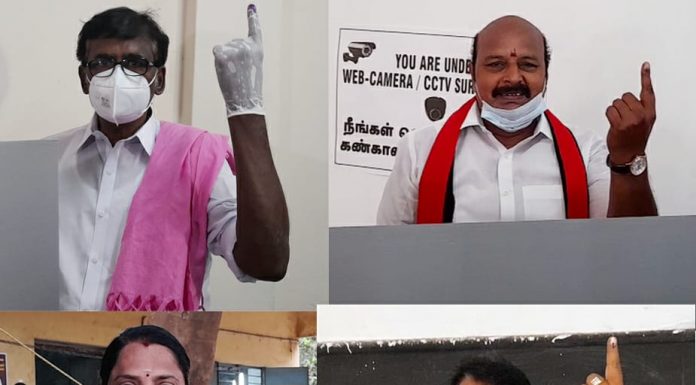 தஞ்சாவூர் மாவட்டத்தில் 73.93 % வாக்கு பதிவு