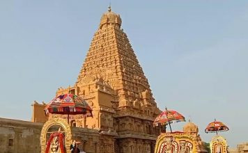 தஞ்சாவூர் பெரியகோவிலில் சித்திரை திருவிழா தேரோட்டம்