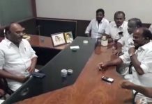 தஞ்சை அதிமுகவில் குழப்பம் திமுக மாவட்ட செயலாளரை சந்தித்த அதிமுக முன்னாள் எம்பி