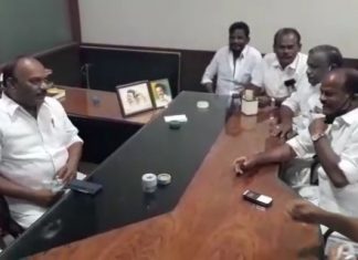 தஞ்சை அதிமுகவில் குழப்பம் திமுக மாவட்ட செயலாளரை சந்தித்த அதிமுக முன்னாள் எம்பி