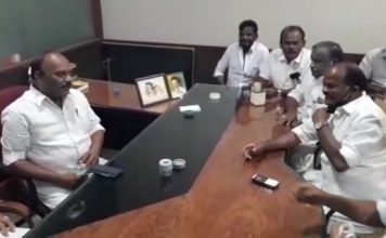 தஞ்சை அதிமுகவில் குழப்பம் திமுக மாவட்ட செயலாளரை சந்தித்த அதிமுக முன்னாள் எம்பி