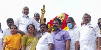 முன்னாள் முதல்வர் ஜெயலலிதா பிறந்தநாள் விழா, தஞ்சாவூரில் அதிமுகவினர் மாலை அணிவித்து மரியாதை