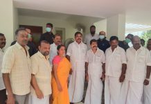 தஞ்சாவூரில் அதிமுக துணை ஒருங்கிணைப்பாளர் வைத்திலிங்கம் கூடாரம் காலி, வைத்திலிங்கம் அதிர்ச்சி