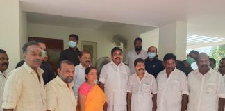 தஞ்சாவூரில் அதிமுக துணை ஒருங்கிணைப்பாளர் வைத்திலிங்கம் கூடாரம் காலி, வைத்திலிங்கம் அதிர்ச்சி