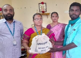 தஞ்சாவூரில் தன்னார்வ தொண்டு நிறுவனம் மூலம் நலத்திட்ட உதவி