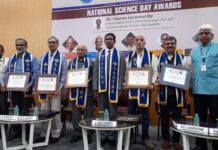 தேசிய அறிவியல் தினத்தை முன்னிட்டு தஞ்சை சாஸ்த்ரா பல்கலைக்கழகத்தில் 5 பேருக்கு விருதுகள்