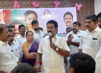 தஞ்சாவூர் மாவட்டம் ஒரத்தநாடு தொகுதியில் மே 4 ந் தேதி இபிஎஸ் தலைமையில் பொதுக் கூட்டம், ஓபிஎஸ் ஆதரவாளர் வைத்திலிங்கத்திற்கு செக்