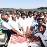 காவிரி டெல்டா மாவட்ட பாசனத்திற்காக தஞ்சாவூர் மாவட்டம் கல்லணையிலிருந்து தண்ணீர் திறப்பு, அமைச்சர் கே.என்.நேரு, எம்பி பழநிமாணிக்கம் ஆகியோர் பங்கேற்பு