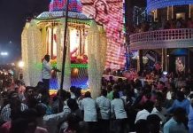 தஞ்சையில் குழந்தை இயேசு தேவாலய ஆண்டு பெருவிழா, அலங்கார தேர் பவனி