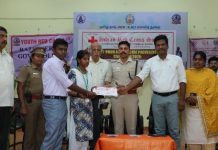 தஞ்சாவூரில்  போதை பொருள் எதிர்ப்பு மற்றும் தற்கொலை தடுப்பு விழிப்புணர்வு நிகழ்ச்சி, எஸ்பி இராஜாராம் பங்கேற்பு