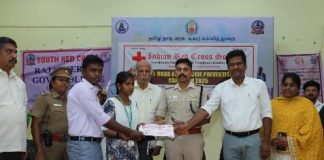 தஞ்சாவூரில்  போதை பொருள் எதிர்ப்பு மற்றும் தற்கொலை தடுப்பு விழிப்புணர்வு நிகழ்ச்சி, எஸ்பி இராஜாராம் பங்கேற்பு