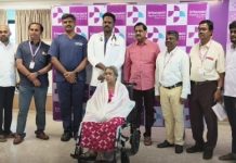 டெல்டாவில் முதன்முறையாக தஞ்சை ஸ்ரீ காமாட்சி மருத்துவமனையில் 75 வயது பெண்ணுக்கு மிகச் சிறிய பேஸ் மேக்கர் கருவி பொருத்தம்