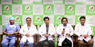தஞ்சாவூர் மீனாட்சி மருத்துவமனையில் 3 நோயாளிகளுக்கு ஒருங்கிணைந்த அறுவை சிகிச்சை மூலம் மண்டையோட்டின் அடிப்பகுதியில் அரிதான கட்டிகளை அகற்றி மருத்துவர்கள் சாதனை